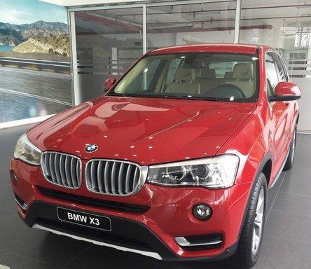 Bán BMW X3 20i 2 AT đời 2016, màu đỏ