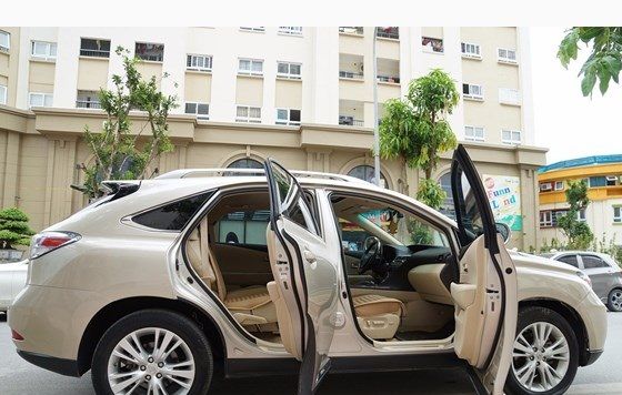 Bán xe Lexus RX đời 2012, màu vàng, xe nhập 