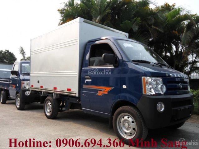 Bán xe tải nhỏ 800kg thùng kín, thùng bạt Dongben, Vinaxuki, trả góp lãi suất thấp0