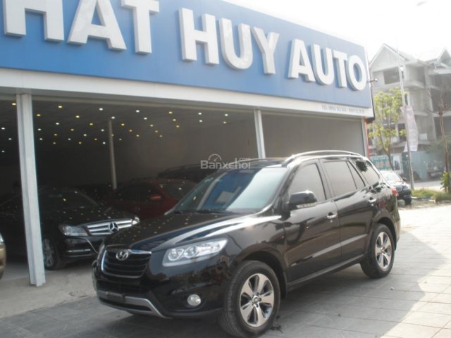 Bán ô tô Hyundai Santa Fe năm 2011, màu đen