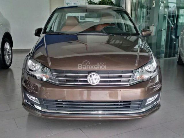 Bán ô tô Volkswagen Vento GP đời 2015, màu nâu, nhập khẩu