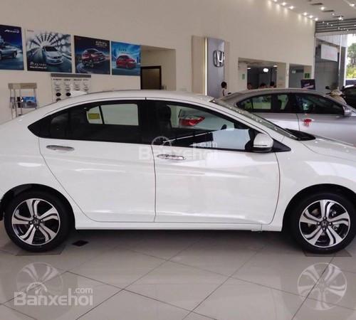 Honda Ô Tô Phước Thành hỗ trợ bán trả góp Honda City 1.5 CVT màu trắng (2016) - lãi suất thấp