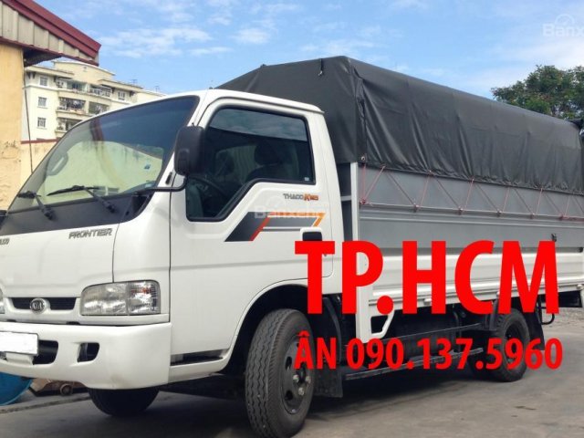 Bán xe Thaco Kia Frontier sản xuất 2017, màu trắng, nhập khẩu nguyên chiếc giá cạnh tranh