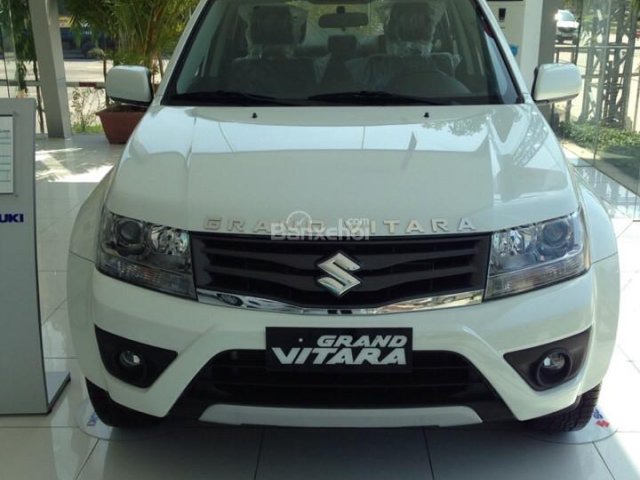 Bán Suzuki Grand Vitara 2.0 đời 2016, nhập Nhật- màu trắng, LH 0987.713.843