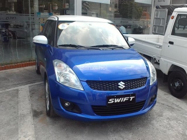 Suzuki Trọng Thiện Quảng Ninh cần bán Suzuki Swift sản xuất 2017, bản 2 mầu xanh nóc trắng. Liên hệ 0911342889 Mr.Quỳnh