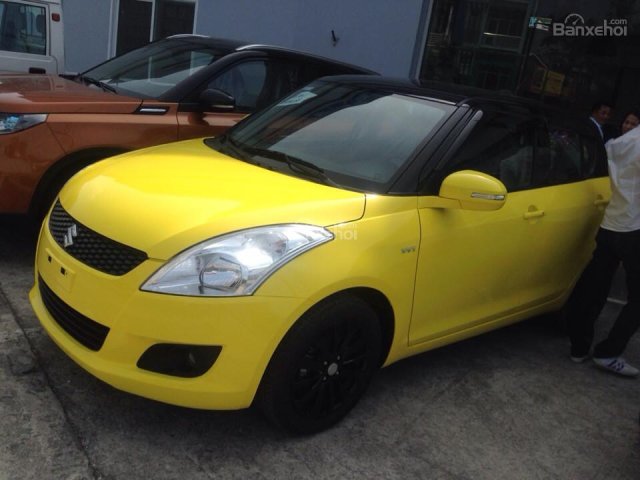 Suzuki Trọng Thiện Quảng Ninh, Cần bán Suzuki Swift đời 2017, màu vàng chanh. Liên hệ 0911342889 Mr.Quỳnh