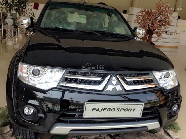 Bán Mitsubishi Pajero Sport G.4WD.AT đời 2016, màu đen