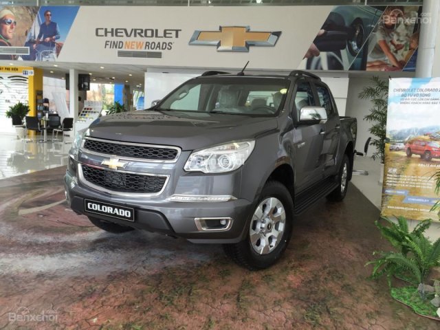 Bán Chevrolet Colorado LTZ model 2017, màu xám (ghi), nhập khẩu, giá tốt