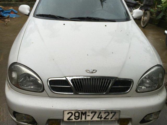 Bán Daewoo Lanos đời 2001, màu trắng, xe nhập, giá tốt