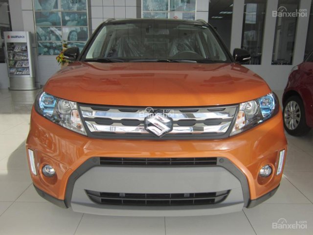 Bán Suzuki Vitara 2017 màu cam nóc đen, nhập khẩu, LH; 0934233242 để được hỗ trợ với nhiều ưu đãi hấp dẫn