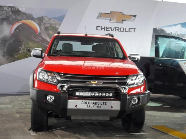 Bán Chevrolet Colorado 2.8 LTZ Turbo mới 100%, đủ màu, nhập khẩu, xe bán tải mạnh nhất, hỗ trợ trả góp, xe giao ngay