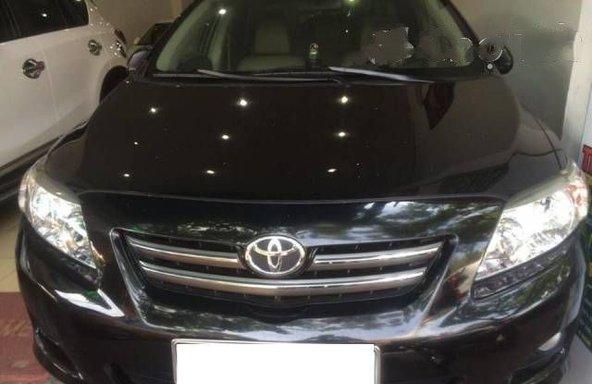 Xe Toyota Corolla AT sản xuất 2009, màu đen, giá 586tr