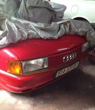 Cần bán xe Audi 80 MT đời 2001, màu đỏ, nhập khẩu chính hãng số sàn