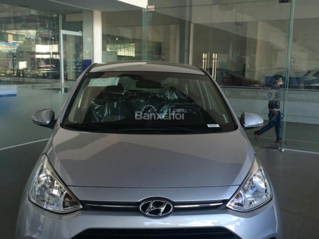 Bán Hyundai Grand i10 đời 2016, màu bạc, nhập khẩu chính hãng