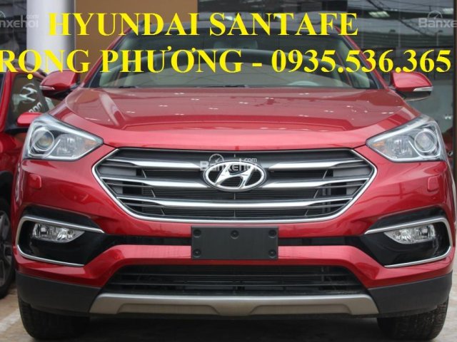 Bán Santa Fe 2018 Đà Nẵng, LH: Trọng Phương - 0935.536.365, hỗ trợ vay 90% giá trị xe