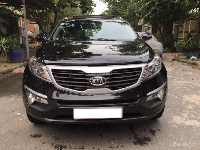 Cần bán Kia Sportage TLX năm 2010, màu đen, xe nhập full kịch khung