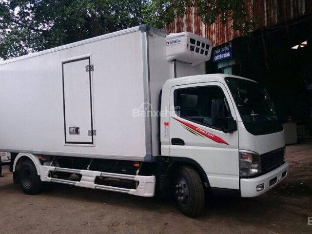 Bán xe tải Fuso 4 tấn thùng đông lạnh, Fuso Canter 8.2 HD thùng đông lạnh