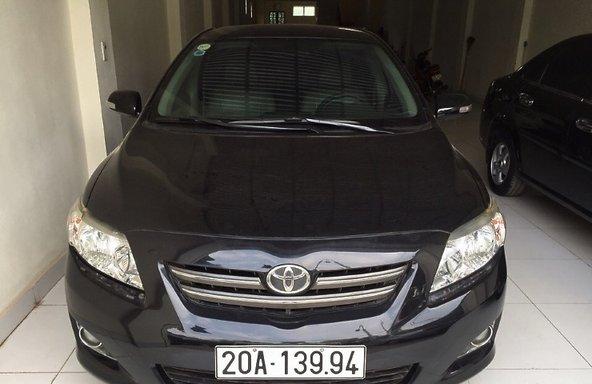 Bán ô tô Toyota Corolla altis 1.8G đời 2008, màu đen, 515 triệu