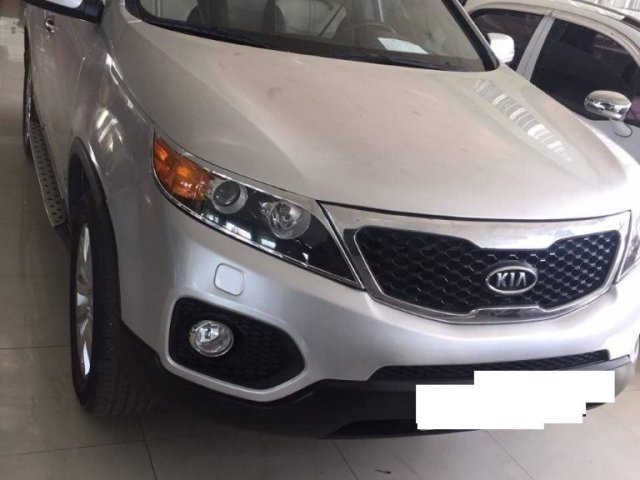 Bán Kia Sorento đời 2012, màu bạc, xe cũ