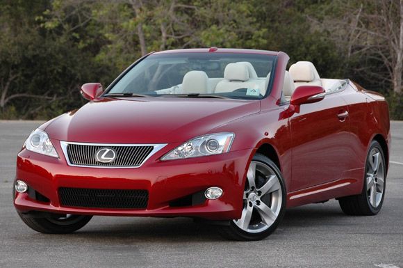 Bán xe cũ Lexus IS đời 2010, màu đỏ, nhập khẩu