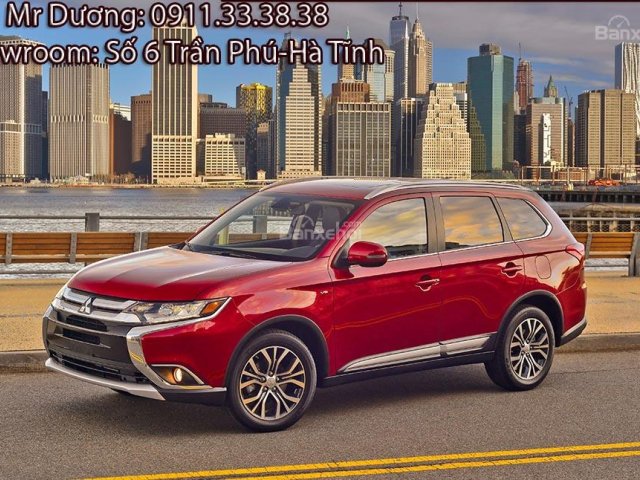 Bán Mitsubishi Outlander 2016 2.0 CVT, giá rẻ nhất tại Hà Tĩnh