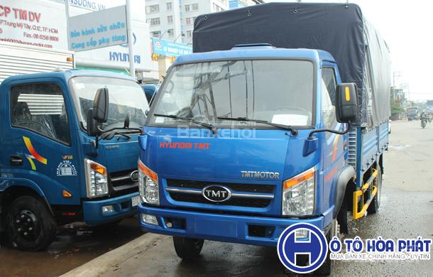 Bán xe tải Hyundai 2T5, màu xanh lam