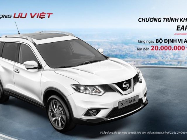 Bán Nissan X-Trail 2017, nhiều màu, giao xe ngay, giá tốt nhất