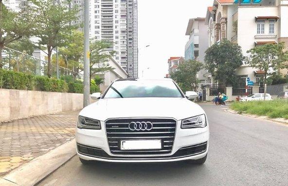 Cần bán lại xe Audi A8 đời 2014, màu trắng, nhập khẩu nguyên chiếc