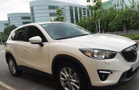 Bán Mazda CX 5 đời 2015, màu trắng xe gia đình