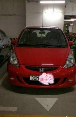 Cần bán xe Honda Jazz AT sản xuất 2008, màu đỏ, nhập khẩu, xe cũ