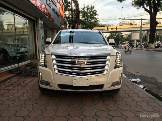 Cadillac Escalade ESV Premium 2016, màu trắng, xe nhập Mỹ, giá tốt nhất, giao ngay - LH: 0974.29.99.22