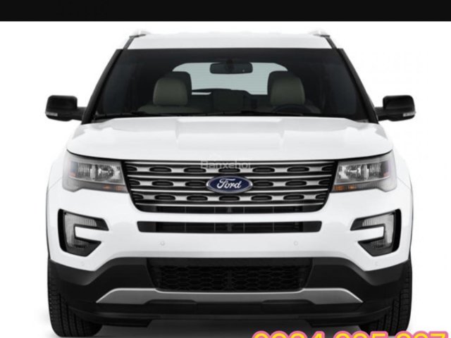 Bán Ford Explorer đời 2017 màu trắng, giá 2 tỷ 180 triệu, xe nhập, hỗ trợ vay 80%. Liên hệ: 0934.635.227