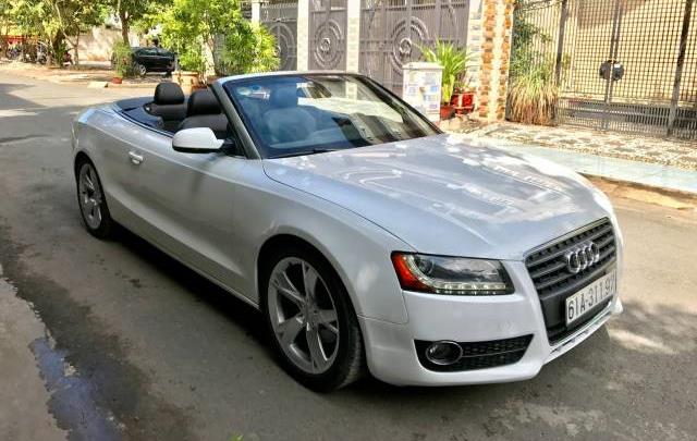 Bán Audi A5 đời 2009, màu trắng, nhập khẩu nguyên chiếc số tự động