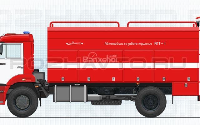 Bán xe cứu hỏa Kamaz 14m3 mới nhập khẩu Nga