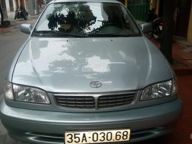 Cần bán Toyota Corolla 1.6 GLi đời 2000, màu bạc, nhập khẩu nguyên chiếc chính chủ, giá tốt