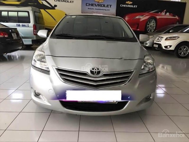 Bán xe cũ Toyota Vios 1.5 G đời 2011, màu bạc số tự động, giá chỉ 496 triệu