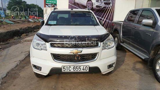 Bán Chevrolet Colorado 2.8 AT năm 2015, màu trắng, xe nhập