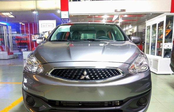 Bán Mitsubishi Mirage MT 2016, màu bạc, giá chỉ 448 triệu