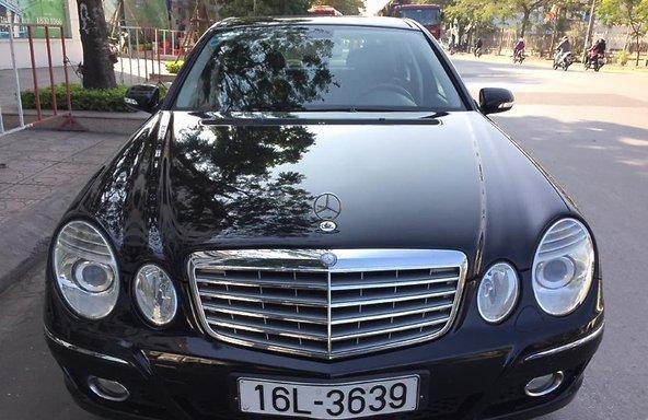 Bán xe cũ Mercedes E280 3.0 V6 sản xuất 2008, màu đen còn mới, 780 triệu