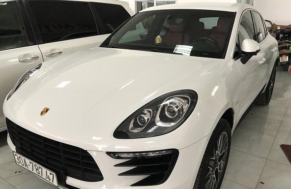 Cần bán gấp Porsche Macan đời 2015, màu trắng, nhập khẩu chính hãng số tự động