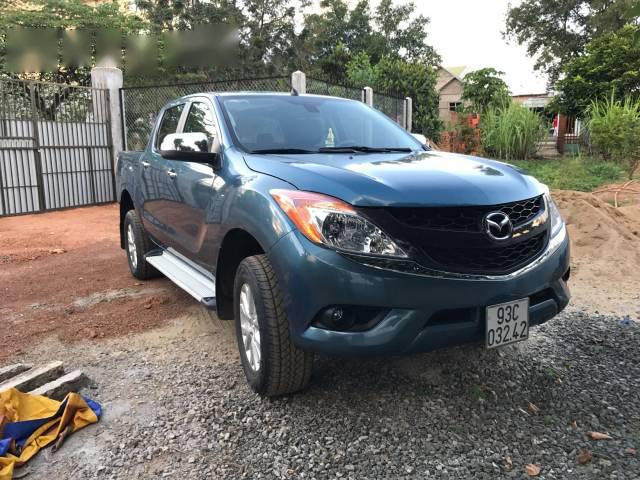 Bán Mazda BT 50 đời 2014, màu xanh lam 