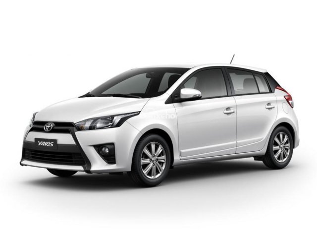 Bán Toyota Yaris 1.5E đời 2017, màu trắng, nhập khẩu nguyên chiếc, giá chỉ 592 triệu