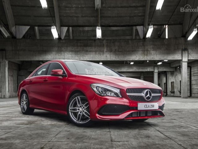 Bán Mercedes CLA 250 4Matic năm 2016, màu đỏ, nhập khẩu chính hãng