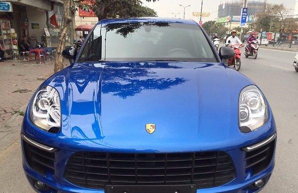 Bán Porsche Macan đời 2015, màu xanh lam ít sử dụng