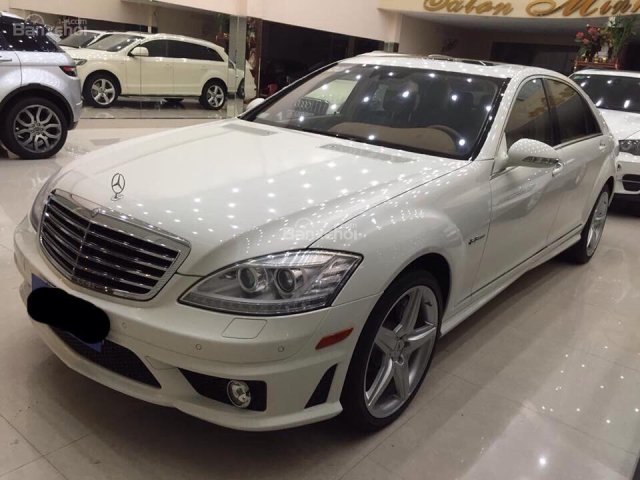 Bán Mercedes S63 AMG năm 2009, màu trắng, nhập khẩu nguyên chiếc