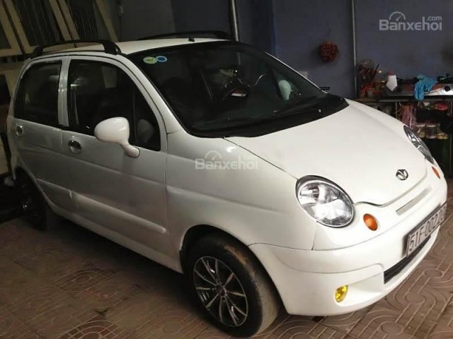 Cần bán Daewoo Matiz SE đời 2008, màu trắng