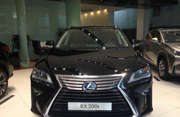 Bán xe Lexus RX 200T đời 2017, màu đen