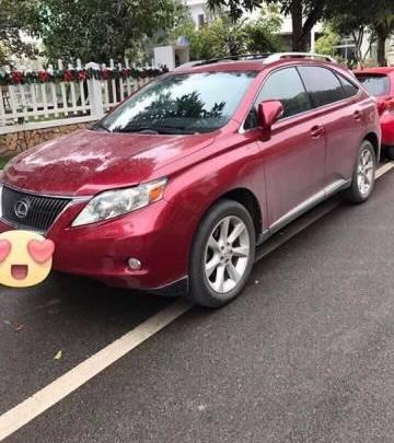 Bán xe Lexus RX 350 đời 2010, màu đỏ, nhập khẩu chính hãng chính chủ