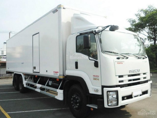 Đại lý xe tải thùng kín Isuzu nhập khẩu tại ô tô Đại Đô Thành – Isuzu F-Series FVR34Q (4x2) 8.1 tấn
