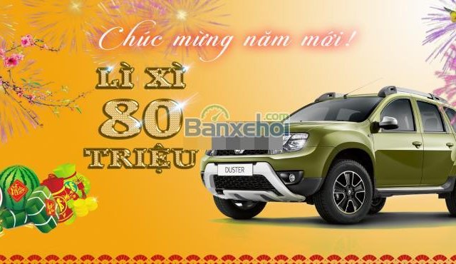 Bán Renault Duster đời 2016, nhập khẩu nguyên chiếc, giá 849tr